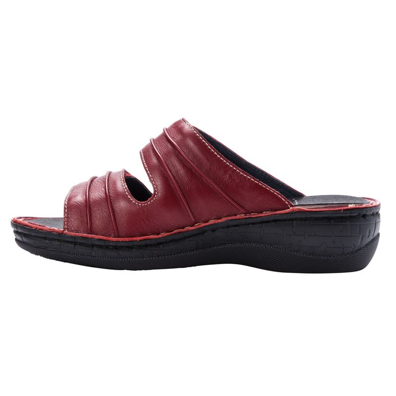 Red Women's Propet June Sandals | 1evpryvJ