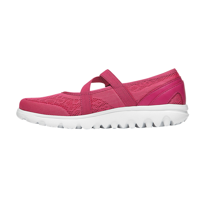 Red Women's Propet TravelActiv Mary Jane Sneakers | kZ2mKABq