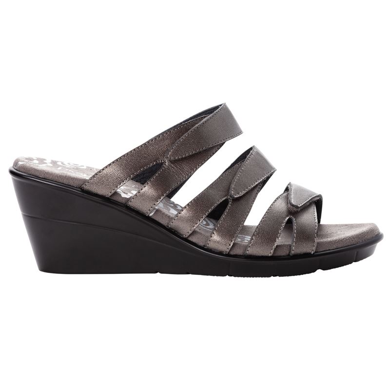 Silver Women's Propet Lexie Sandals | eThZ8qxE