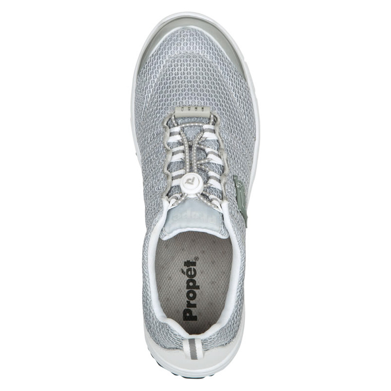 Silver Women's Propet TravelWalker II Sneakers | j2kA2ywv