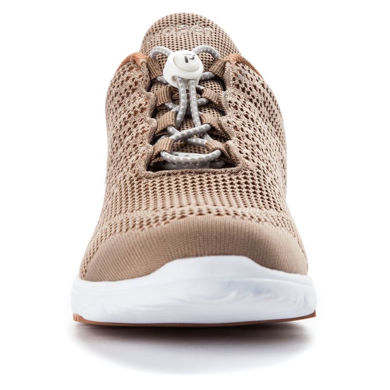 Taupe / Sienna Women's Propet TravelWalker EVO Sneakers | 2khEdeFg