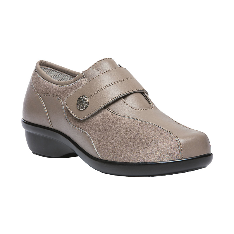 Taupe Women\'s Propet Diana Strap Diabetic | Vnsv29tF