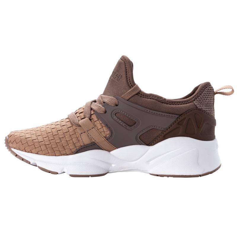 Taupe Women's Propet Stability UltraWeave Sneakers | U01Bjo9k