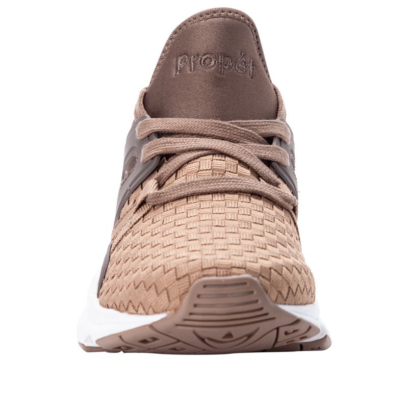 Taupe Women's Propet Stability UltraWeave Sneakers | U01Bjo9k