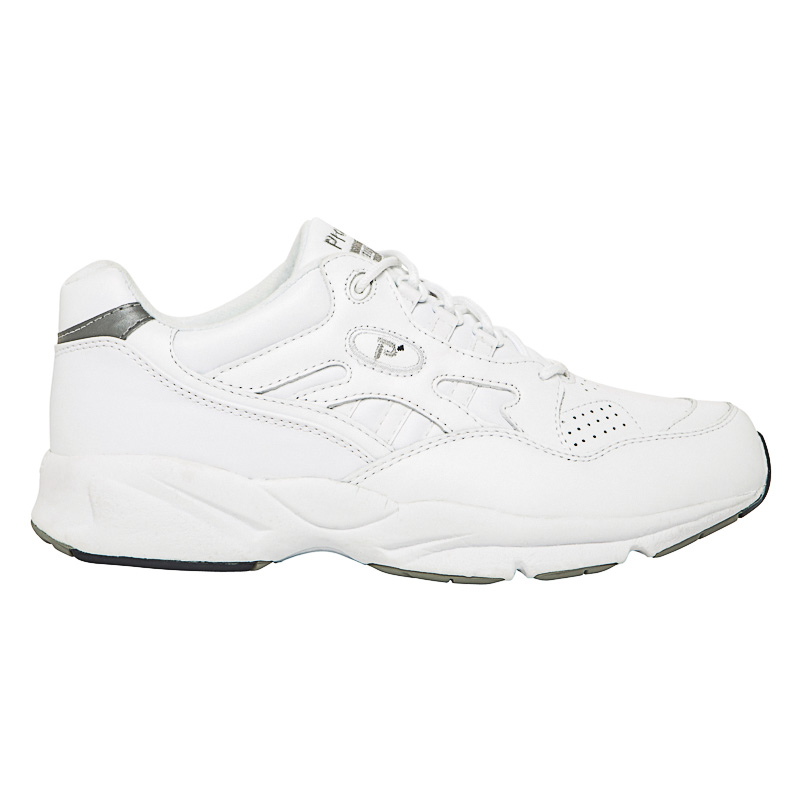 White Men's Propet Stability Walker Sneakers | ceuxkkMf