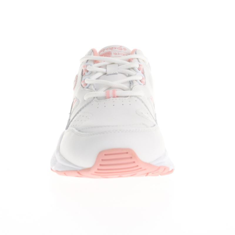 White / Pink Women's Propet Stability Walker Sneakers | 2vhXdmHc