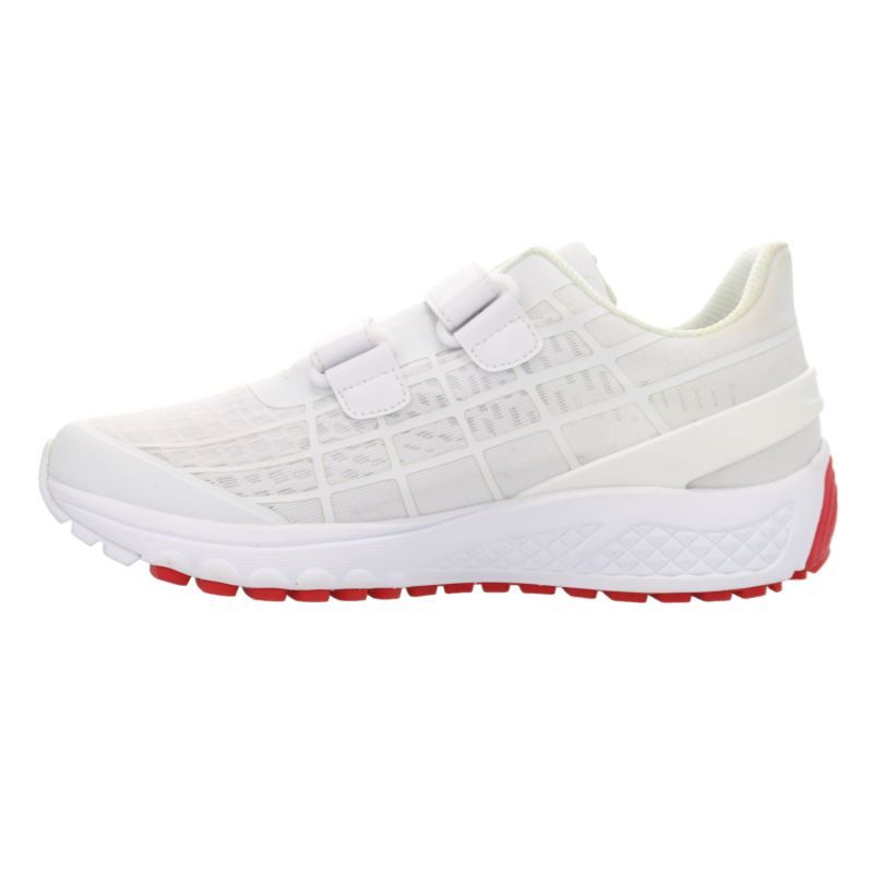 White / Red Women's Propet One Twin Strap Sneakers | 9WDBW4qC