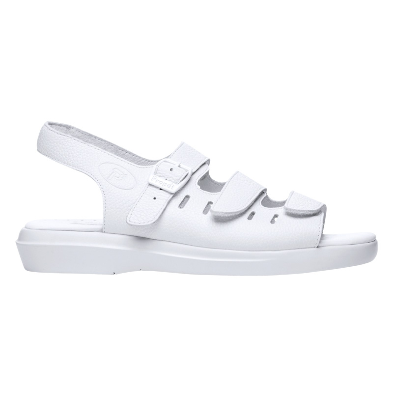 White Women's Propet Breeze Sandals | Oac3smBk