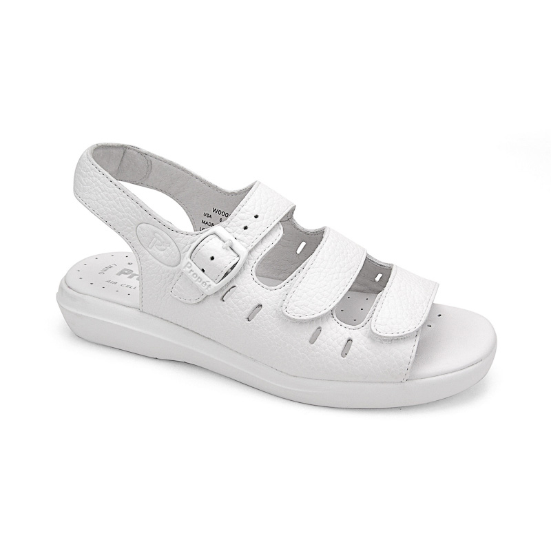 White Women\'s Propet Breeze Sandals | Oac3smBk