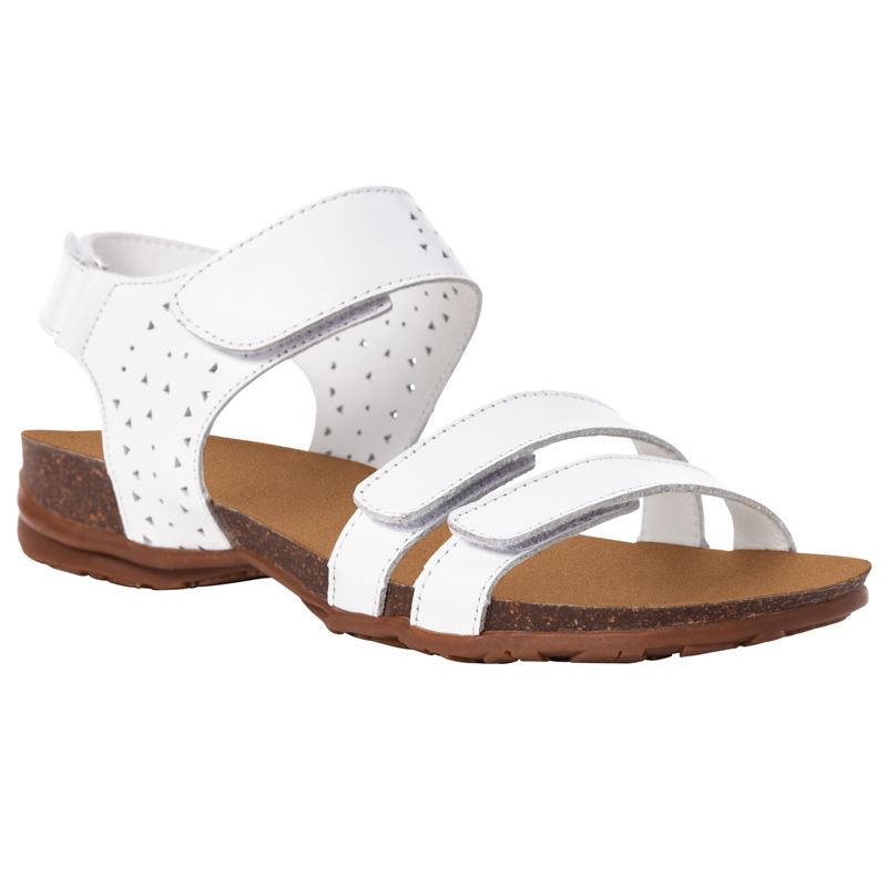 White Women\'s Propet Farrah Sandals | fn4YVW8k