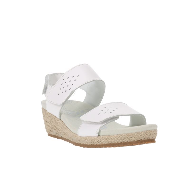 White Women\'s Propet Madrid Sandals | 2LRDoGHh