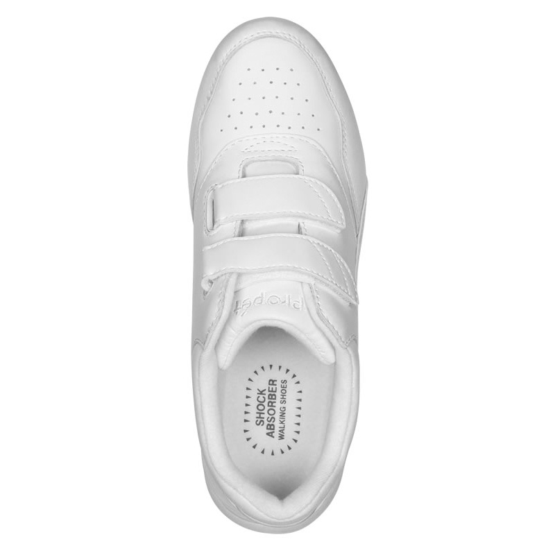 White Women's Propet Tour Walker Strap Sneakers | VG9GkA1R