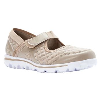 Beige Women's Propet Onalee Flat Shoes | HArdsXLr