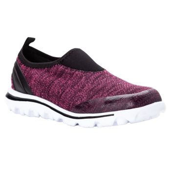 Berry Heather Women's Propet TravelActive Slip-On Sneakers | Nz7p44co