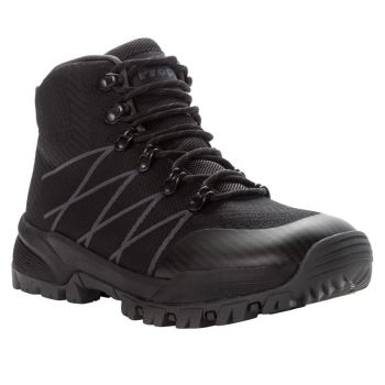 Black / Grey Men's Propet Traverse Boots | NlUR1Wal