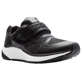 Black / Grey Women's Propet One Strap Sneakers | CIMNBnVj