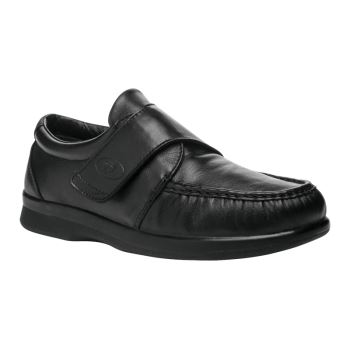 Black Men's Propet Pucker Moc Casual Shoes | 1NIxvCB1