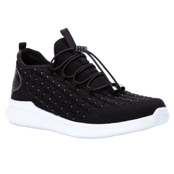 Black Metal Women's Propet TravelBound Sneakers | bnWuCCi8