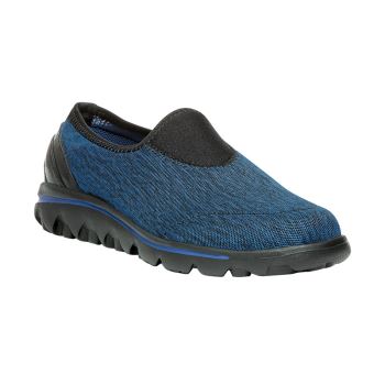 Black / Navy Women's Propet TravelActive Slip-On Sneakers | HEPePbW3