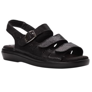 Black Women's Propet Breeze Sandals | qYEeLUDV