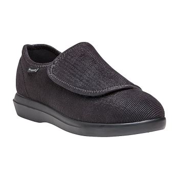 Black Women's Propet Cush'N Foot Flat Shoes | UeKTeS45