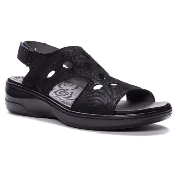 Black Women's Propet Gabbie Sandals | rS75vUGL