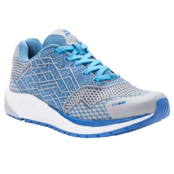 Blue / Silver Women's Propet One Sneakers | QXRdjESC