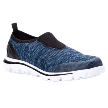 Blue Women's Propet TravelActive Slip-On Sneakers | dl9jgLn0