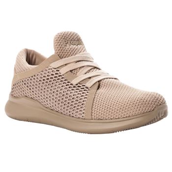 Brown Men's Propet Viator Dual Knit Sneakers | qjKhjC5m