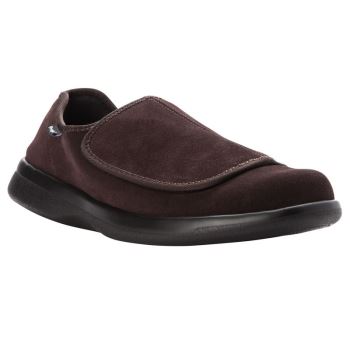 Chocolate Men's Propet Coleman Slippers | nmOYjpDZ