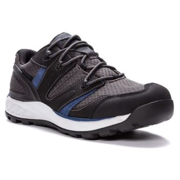 Grey / Blue Men's Propet Vercors Outdoor Shoes | 1zvC2jV0