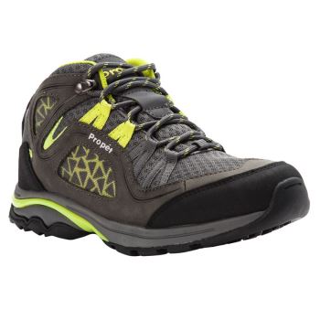 Grey / Light Green Women's Propet Peak Diabetic | kfKHXZBF