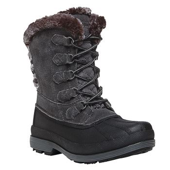 Grey Women's Propet Lumi Tall Lace Boots | IWpWrrwi