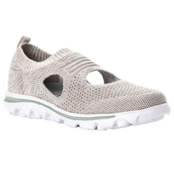 Grey Women's Propet TraveActiv Avid Casual Shoes | kp40hinV