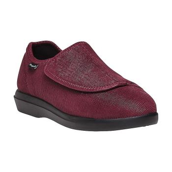 Merlot Corduroy Women's Propet Cush'N Foot Diabetic | YJLEgE2F