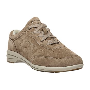 SR Taupe Women's Propet Washable Walker Casual Shoes | fUEbKg5d