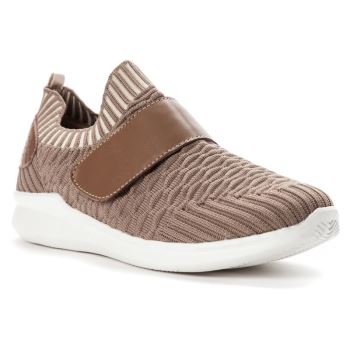 Smoked Taupe Women's Propet TravelBound Strap Sneakers | uHodOlgX