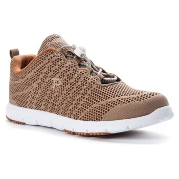 Taupe / Sienna Women's Propet TravelWalker EVO Sneakers | 2khEdeFg