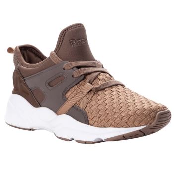 Taupe Women's Propet Stability UltraWeave Sneakers | U01Bjo9k