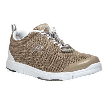 Taupe Women's Propet TravelWalker II Sneakers | ksnLYIsk