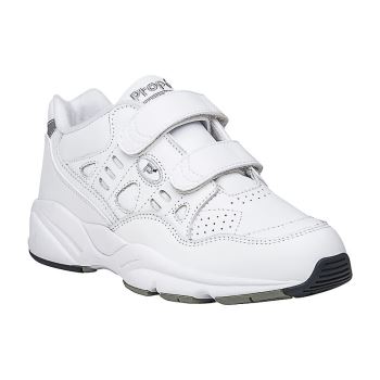 White Women's Propet Stability Walker Strap Sneakers | qI01CR44